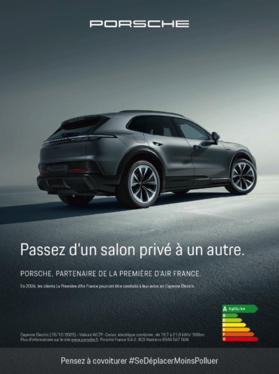 Partenariat Porsche et Air France